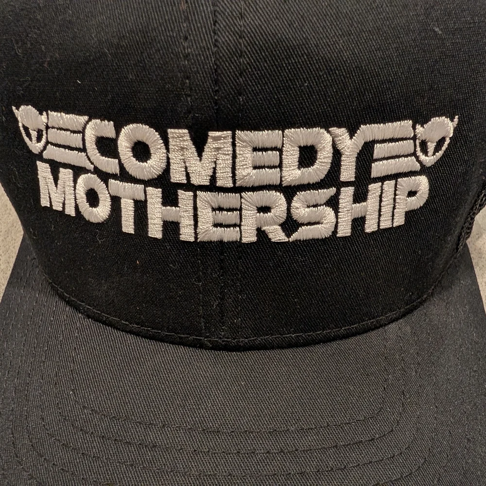 Comedy Mothership/ Kill Tony Black Trucker Hat - Picture 2 of 5